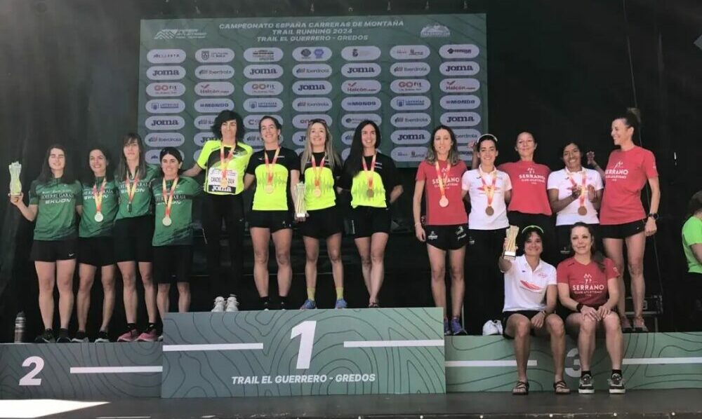 Carnicas Serrano bronce campeonato españa trail femenino